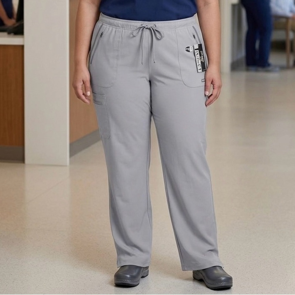 Grey's Anatomy Impact 5XL‎ Drawstring Cargo Scrub Pants Stretch Moonstruck